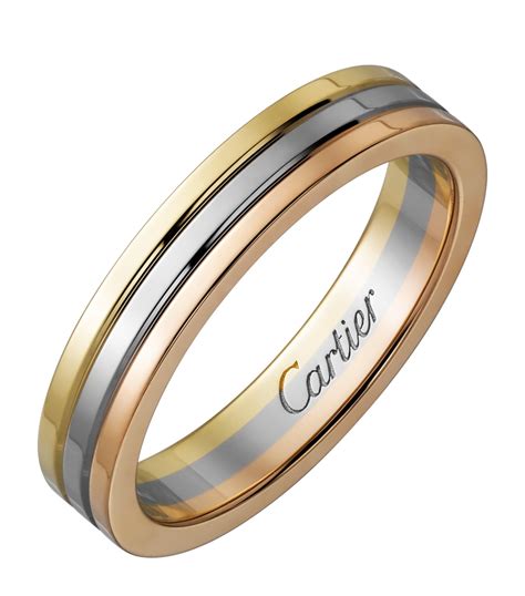 stacked cartier rings|cartier men's ring price.